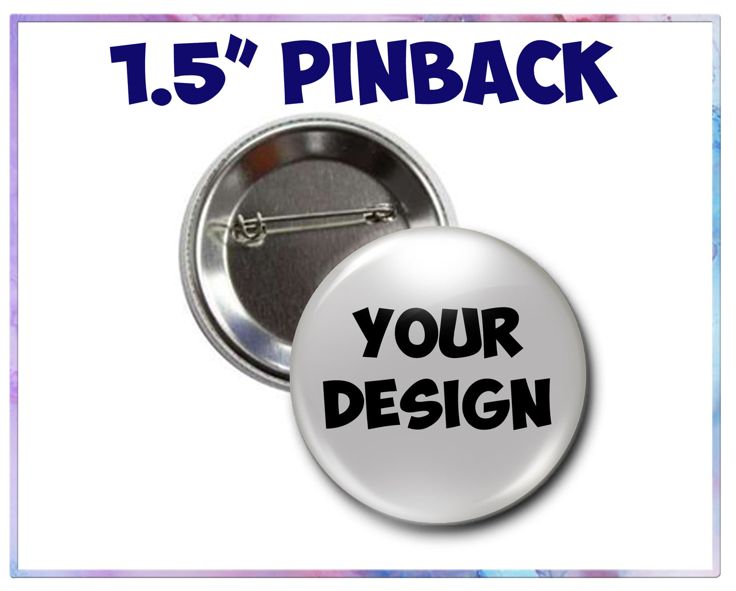 A set of colorful pinbacks featuring various designs and illustrations. Each pinback is round and made of metal, with a secure clasp on the back for attachment. The designs include emojis, symbols, animals, and pop culture references. Pinbacks are commonly used as accessories to decorate clothing, bags, or accessories, allowing individuals to express their personal style and interests.