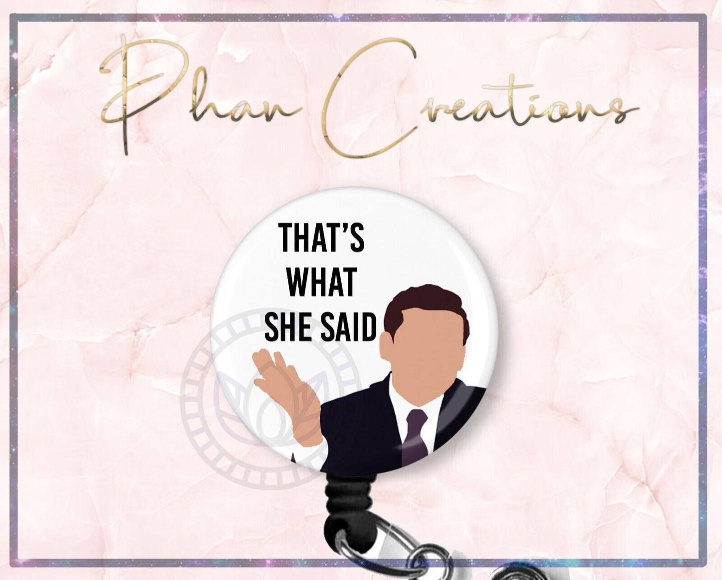 Michael Scott ID Badge Reel