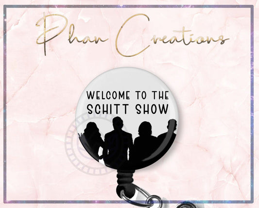 Schitt Creek Show Retractable ID Badge Reel