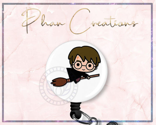 Harry Potter Cute Retractable ID Badge Reel