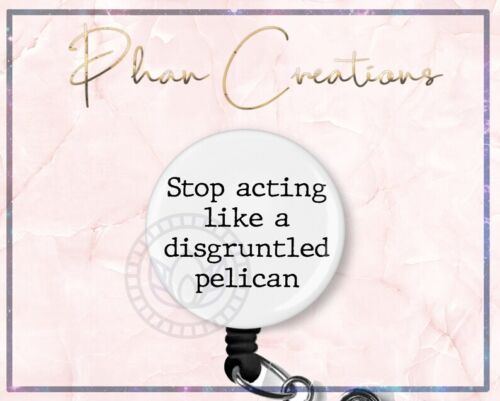 Stop Acting Like A Disgruntled Retractable ID Badge Reel