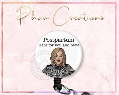Postpartum Retractable ID Badge Reel