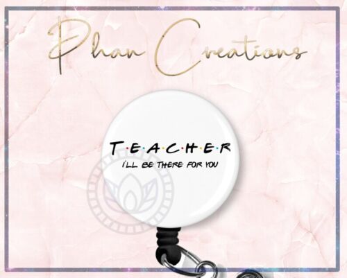 Teacher Retractable ID Badge Reel