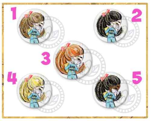 Super Nurse Retractable ID Badge Reel