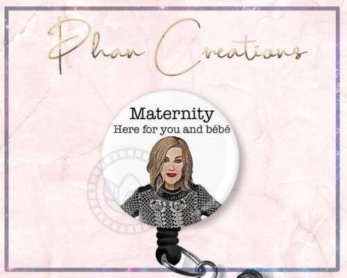 Maternity Retractable ID Badge Reel