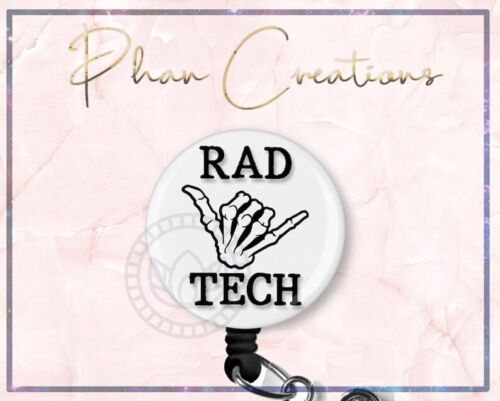 Rad Tech Shaka Retractable ID Badge Reel